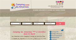 Desktop Screenshot of campinglesamarines.com